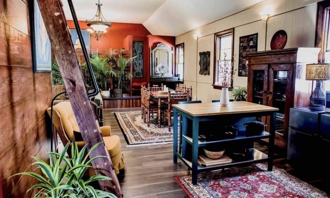 Elora Casa | Your Downtown Oasis 14-foot ceilings, luxury living. Relaxing outdoor spaces