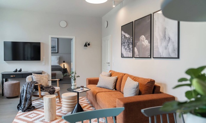 Westerhever Apartamento | Your dream home in Kating - in the old school in Westerhever
