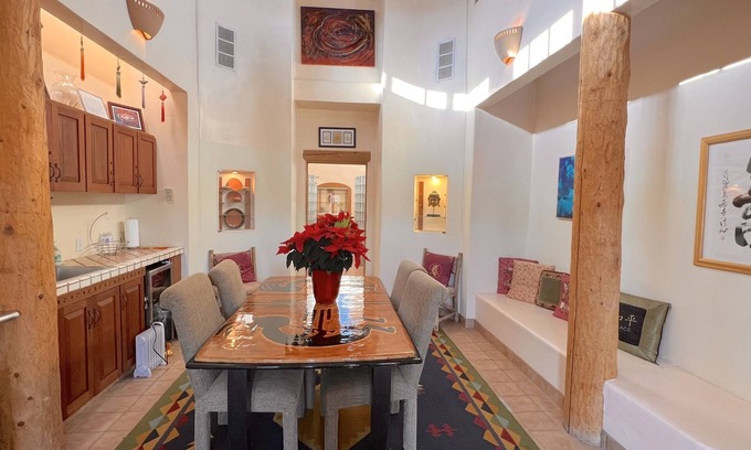 Lamy Casa | Your Family or Group Serenity Retreat Near Santa Fe include Private Sauna