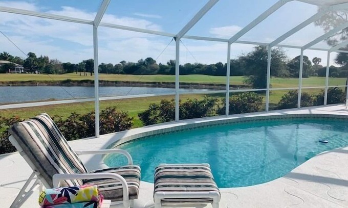 Long Meadow Casa | Su escapada soleada con piscina privada en Rotonda West