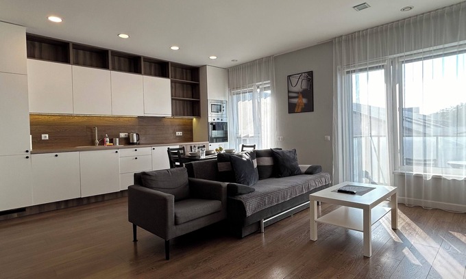 Snipiskes Apartamento | Your home: A+ quality Modern Apartment + balcony