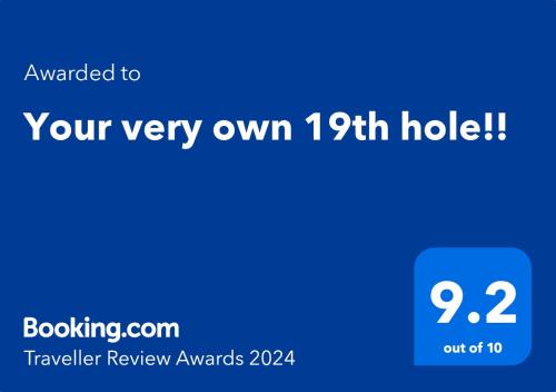 Tipperary Casa | Your very own 19th hole!
