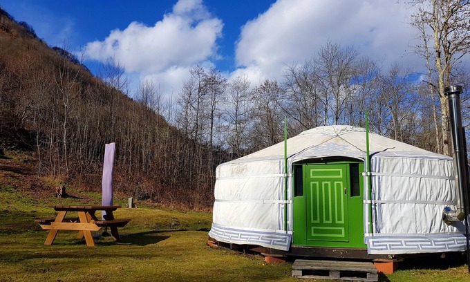 Gazost Cabina | Yurta / Yurta, calma, naturaleza, aislado, río, en los Altos Pirineos.