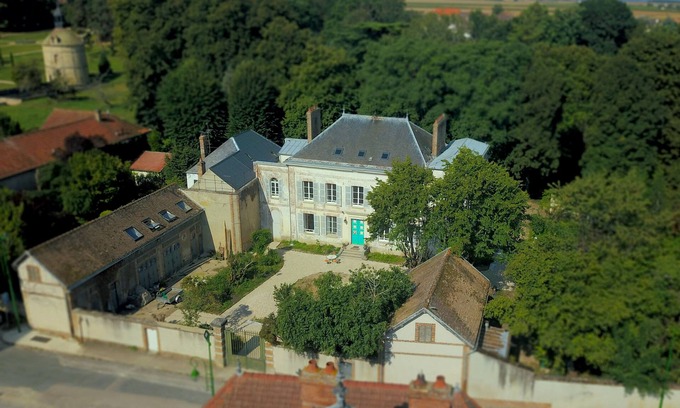 Villeblevin Cama Y Desayuno | YXIE - Manoir des Arts - Suite La Mer