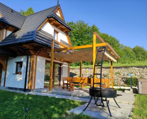 gmina Dobra Casa | Zacna Chata domek z jacuzzi na wyłączność