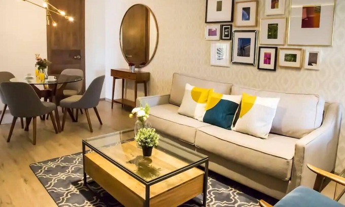 San Miguel Chapultepec Apartamento | Zamorana I Modern 1-BR with Cozy Deck in Condesa