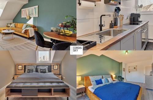 Ruettenscheid Apartamento | Zeche trifft Villa Apartments by Cordis Sky für bis zu 4 Personen 5 Minuten zur Messe Essen oder Hauptbahnhof