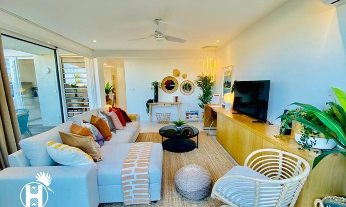 Anse Vata Apartamento | Zen Avec Jardin et Jacuzzi et Proche des Plages