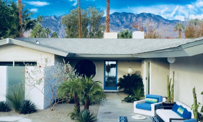 Palm Springs Casa | Zen Modern Home II "sin viento" S Palm Springs - PISCINA DE AGUA SALADA / SPA