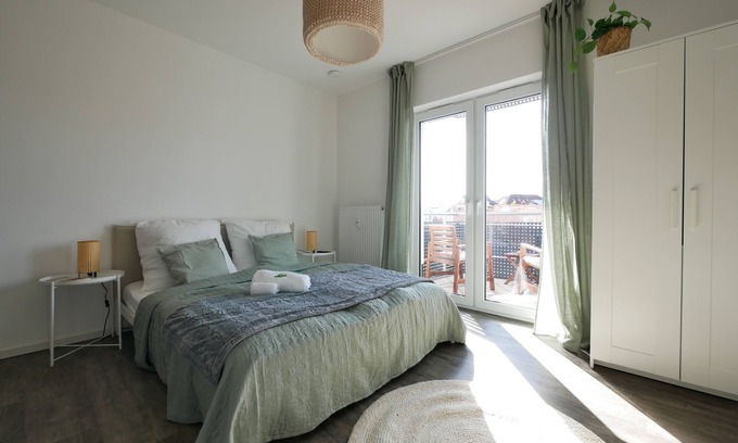 Kernstadt Apartamento | Zentral, Modern, Gemütlich mit Balkon & Tiefgaragenstellplatz