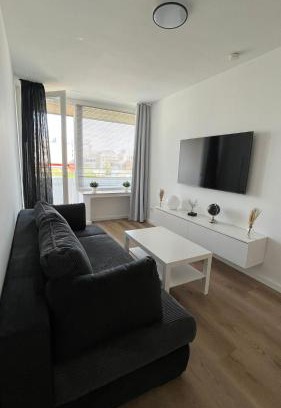 Bilk Apartamento | Zentrales Apartment in Düsseldorf mit Balkon