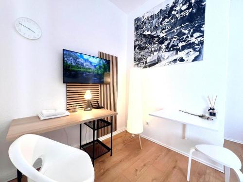 Frohnhausen Apartamento | Zentrales Apartment mit Küche und Wlan, Nähe Essen Messe und Hbf
