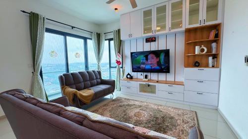 Bukit Jalil Apartamento | Zeta Residence At One South with City View n Private Lift, Seri Kembangan Selangor
