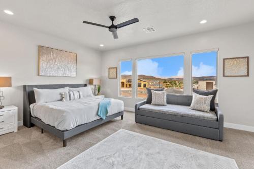 Hurricane Casa | Zion Getaway - Private Oasis w Pool Hot Tub & Game Room