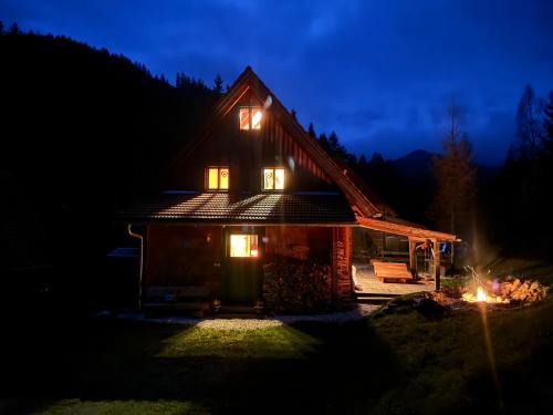 Sankt Lambrecht Casa | Zirbitz Hütte mit Sauna und Kamin