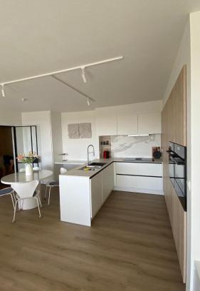 Nieuwpoort-aan-Zee Apartamento | Zuidgericht appartement met wijd uitzicht - Met privégarage