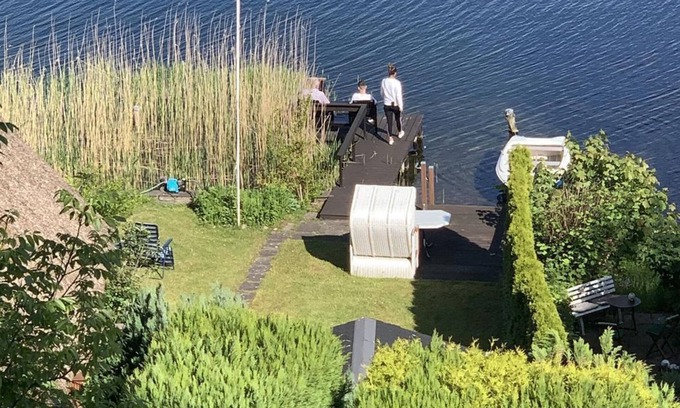 Ratzeburg Casa | Zur Schönen Aussicht, Ferienhaus - Ferienhaus, Dusche, WC, Seeblick