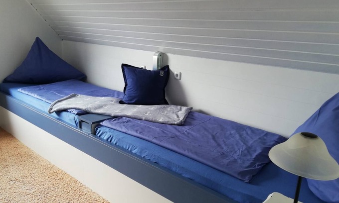 Friedrichskoog-Spitze Casa | Zweibettzimmer Landseite - Hotel Möven - Kieker
