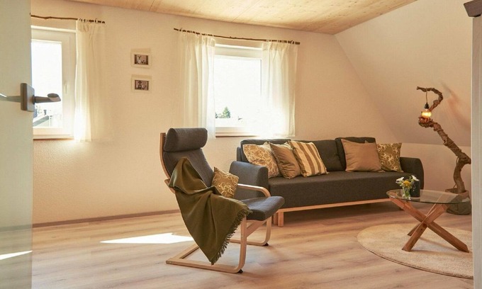 Buhl Apartamento | Zwitscherliebe, 75qm, 2 Schlafzimmer, Max. 6 Personen