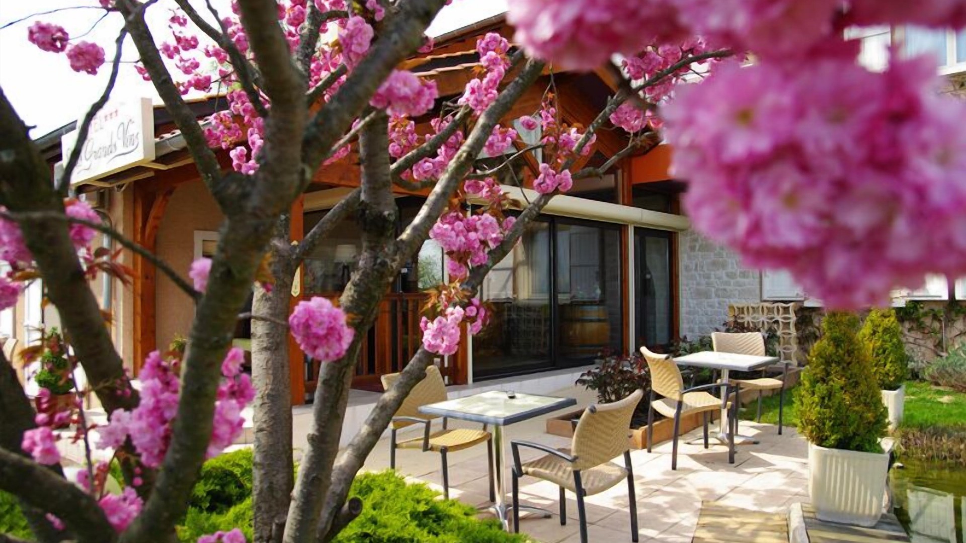 foto de Balcón de patio en Fleurie