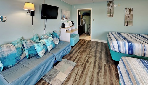 Apartamento, 2 camas de matrimonio, patio (LR #121 - Gone Coastal - Pet Friendly)