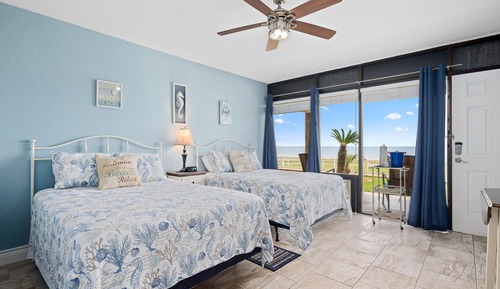 Apartamento, 2 camas de matrimonio, patio (#106- Blue Seahorse - No Pets Allowed)