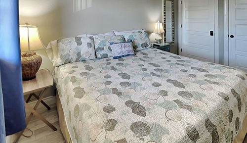 Apartamento, 1 cama de matrimonio grande con sofá cama, balcón (Mustang Isle - No Pets Allowed)