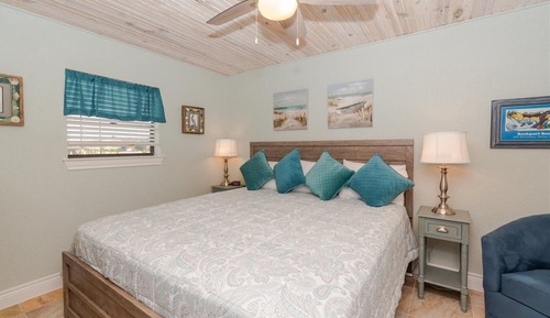 Apartamento, 1 cama de matrimonio grande con sofá cama, patio (Salty Pelican - Pet Friendly)