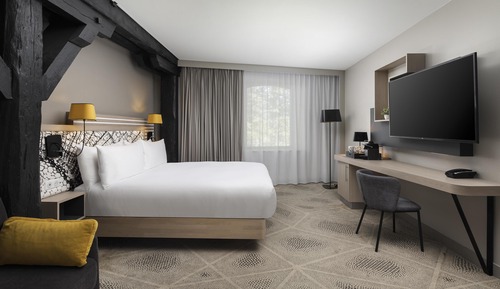 Habitación Deluxe, 1 cama de matrimonio con sofá cama