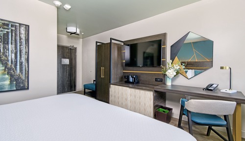 Habitación Premium, 1 cama de matrimonio grande, vistas parciales al mar