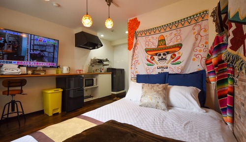 Apartamento básico, 1 cama doble, no fumadores, planta baja