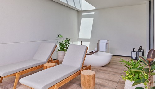 Suite, 1 cama de matrimonio grande, bañera, vistas al mar