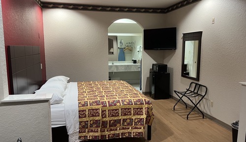 Habitación individual básica, 1 cama de matrimonio grande
