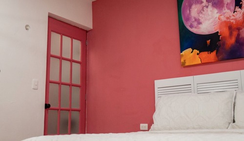 Habitación romántica, 1 cama de matrimonio grande, no fumadores