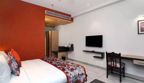 Habitación Deluxe doble, 1 cama doble, vistas a la ciudad