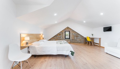 Habitación familiar con 1 cama doble o 2 individuales (Serra da Estrela)