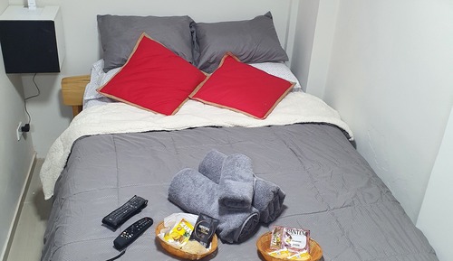 Estudio ejecutivo, 1 cama doble, planta baja