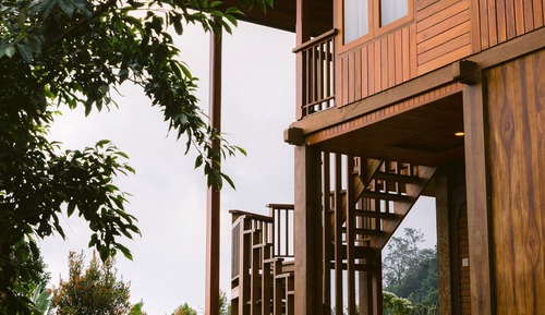 Estudio, 1 cama de matrimonio grande, vistas al jardín