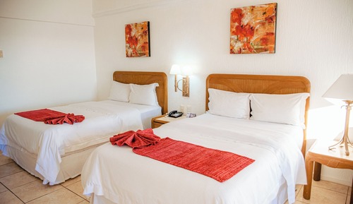 Habitación estándar, 2 camas dobles, Se admiten mascotas