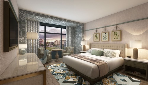 Estudio, 1 cama de matrimonio grande
