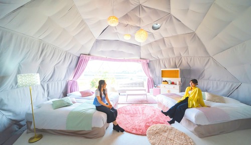 Habitación cuádruple Confort, 3 habitaciones, no fumadores (King Bed Suite Tent, No pets allowed)