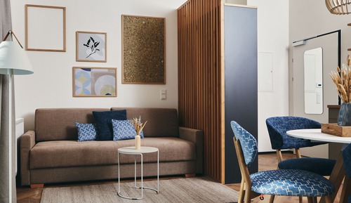 Apartamento ejecutivo, 2 habitaciones, no fumadores, balcón