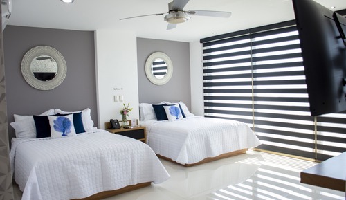Habitación de lujo, 2 camas de matrimonio
