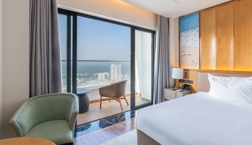 Habitación Premium con 2 camas individuales, vistas a la bahía