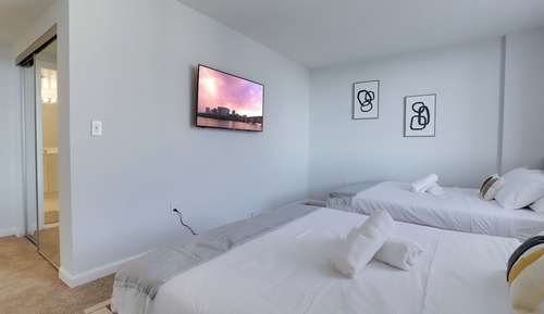 Apartamento Confort, 2 habitaciones, vistas a la ciudad