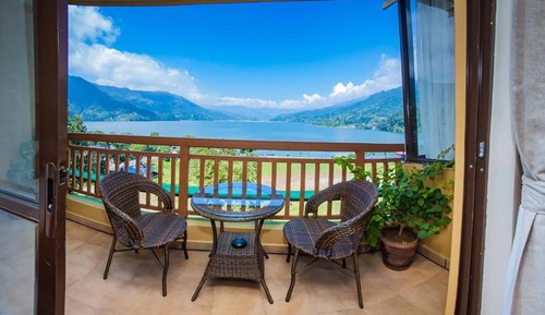 Suite estándar, vistas al lago