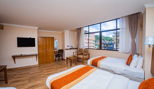 Habitación triple familiar