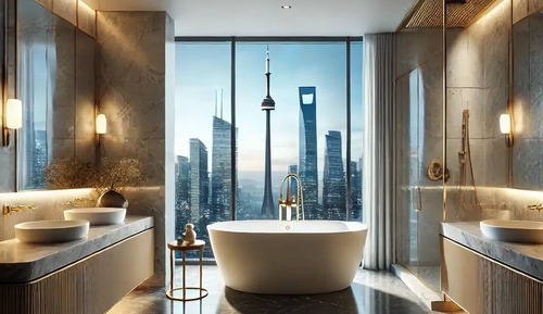 Ático presidencial, 3 habitaciones, vistas al lago, planta ejecutiva