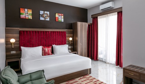 Habitación Deluxe, 1 cama de matrimonio grande, accesible para personas con discapacidad