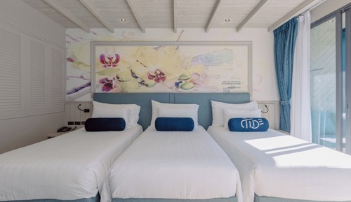 Habitación triple Deluxe